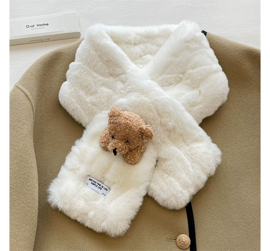 Bear Faux Scarf Fur