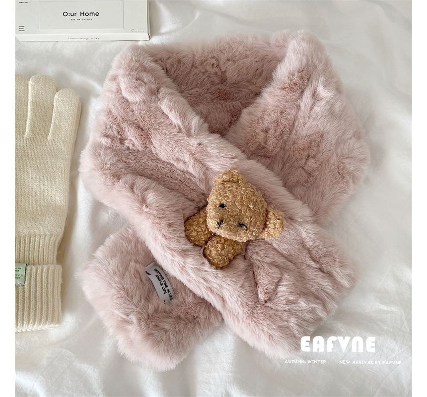 Bear Faux Scarf Fur