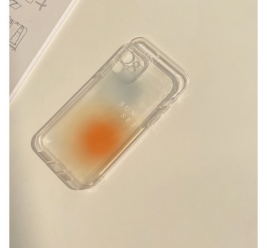 Gradient Transparent Phone Case