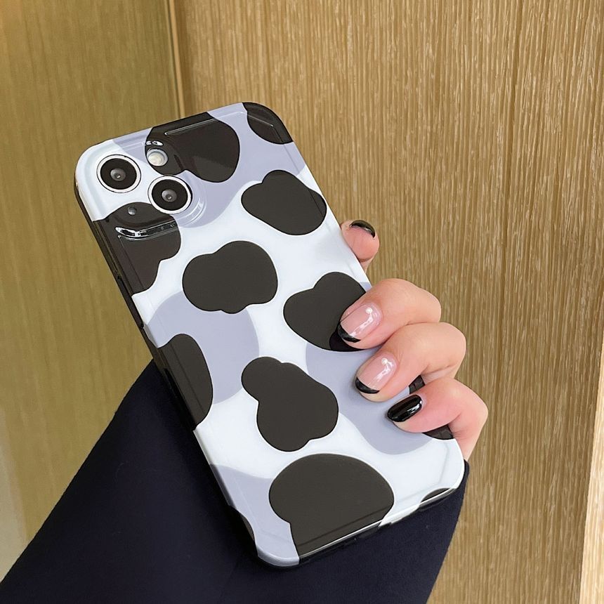 Phone Print Cow Case