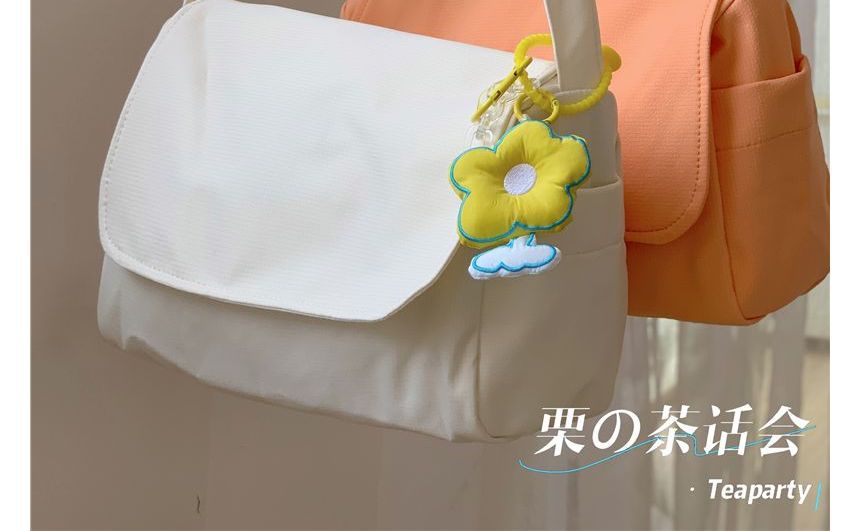 Plain Polyester Messenger Bag