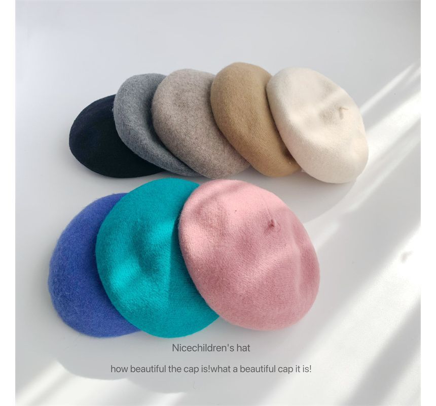 Wool Beret Hat