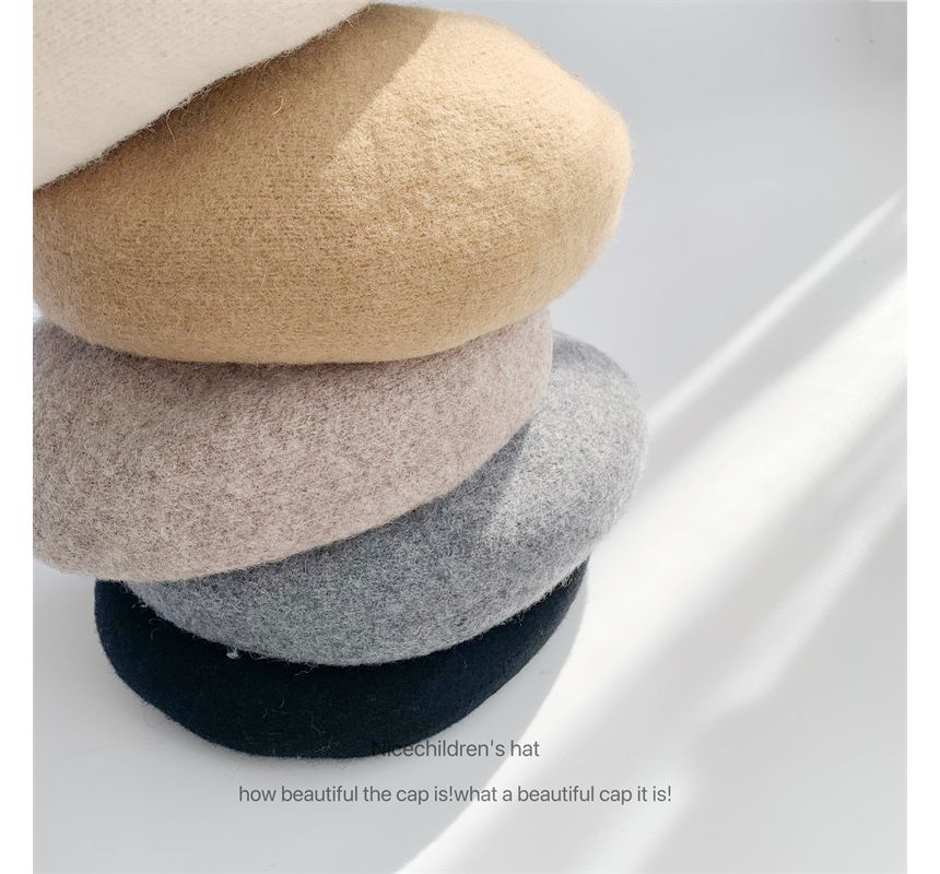 Wool Beret Hat