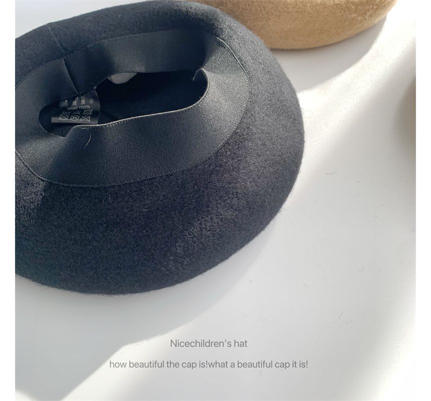 Wool Beret Hat