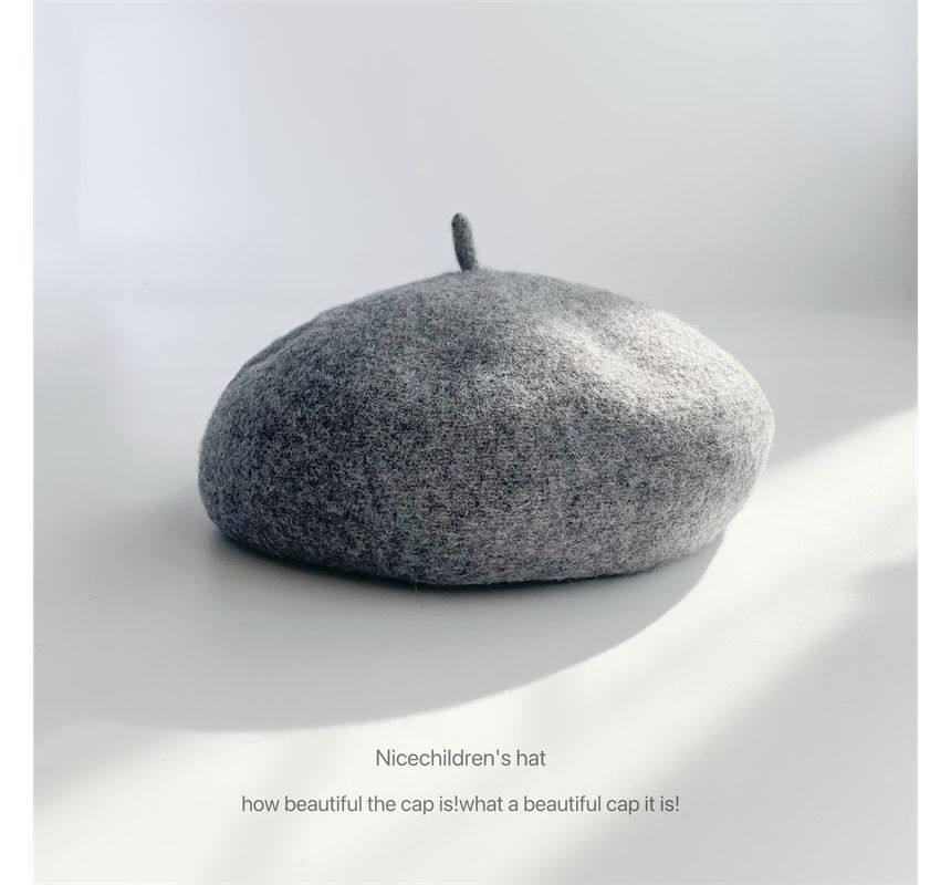 Wool Beret Hat