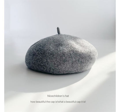 Wool Beret Hat