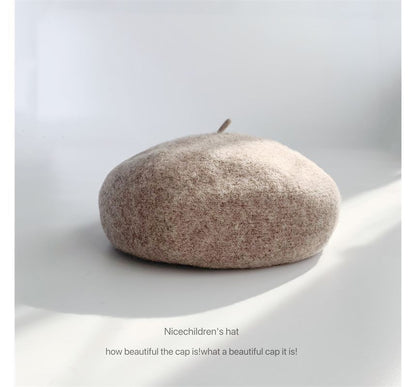Wool Beret Hat