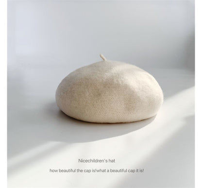 Wool Beret Hat