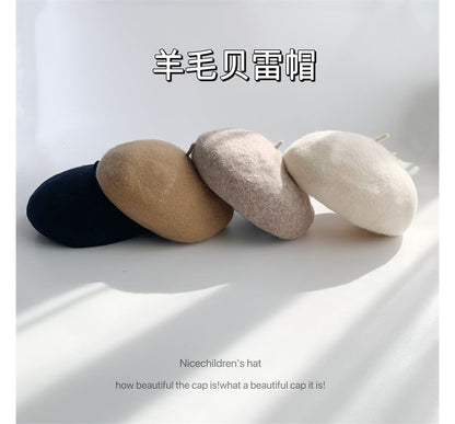 Wool Beret Hat