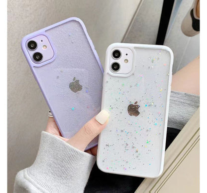Gold Leaf Transparent Phone Case