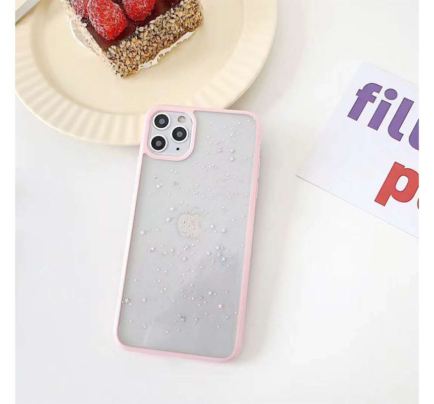 Gold Leaf Transparent Phone Case