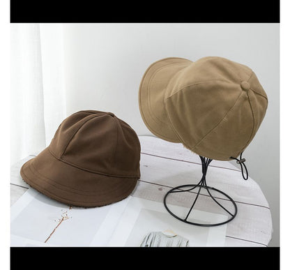 Plain Chenille  Bucket Hat