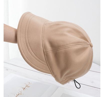 Plain Chenille  Bucket Hat
