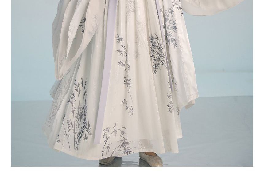 Print Hanfu Costume Set