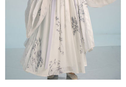 Print Hanfu Costume Set