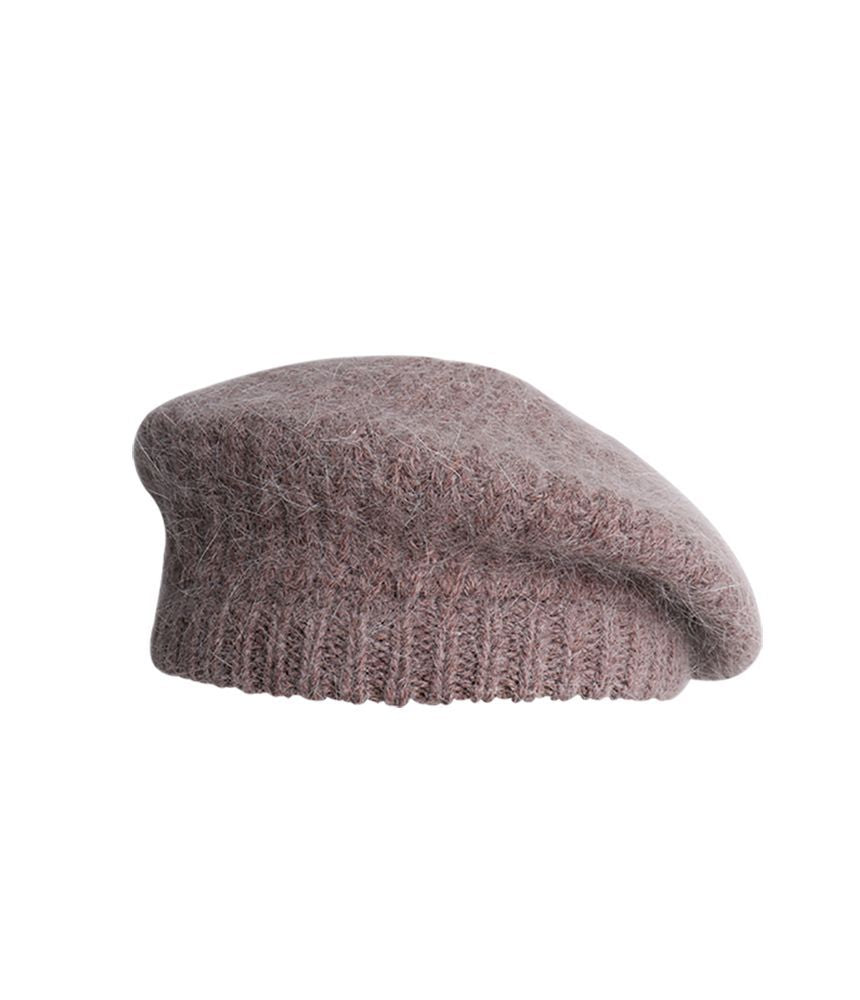 Plain Mohair Beret Hat