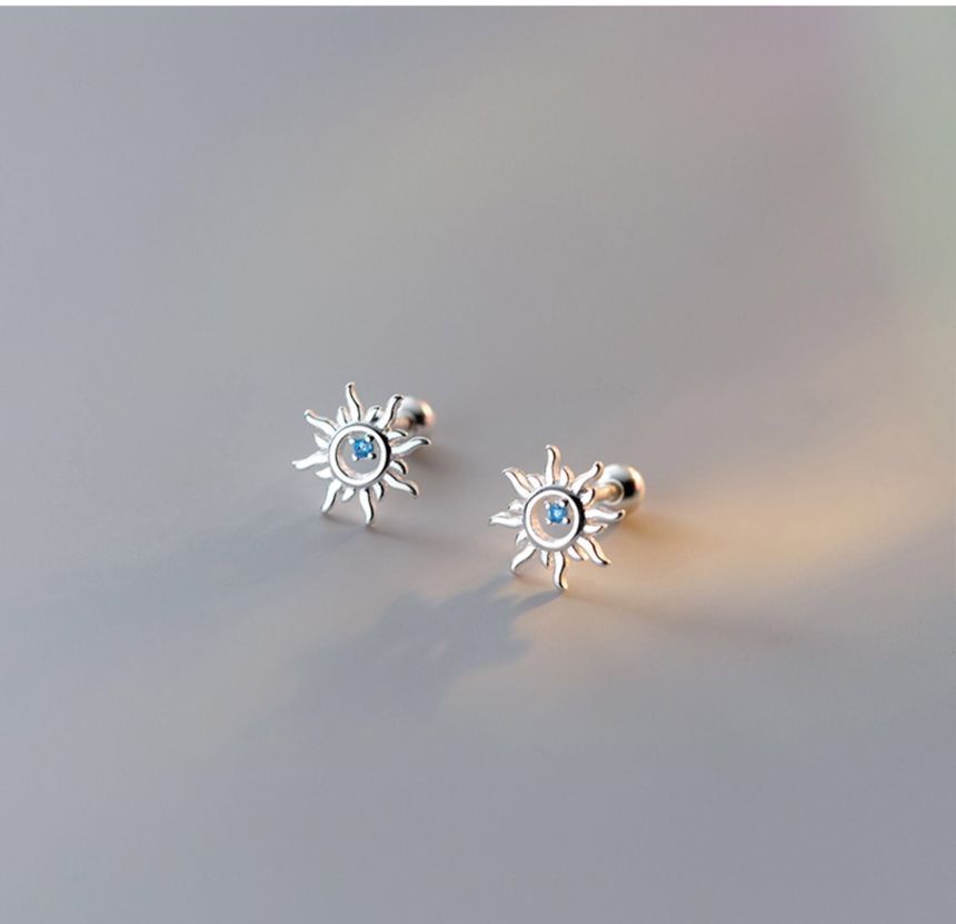 Sun Stud Earring