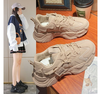 Platform Lace Up Sneakers