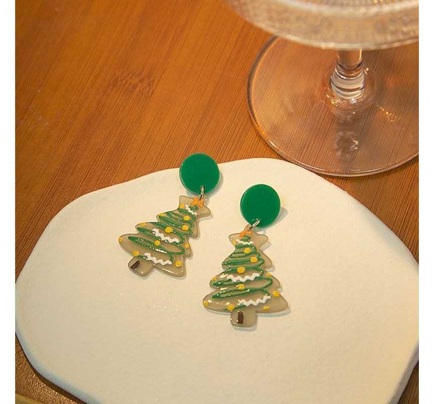 Christmas Alloy Dangle Earring