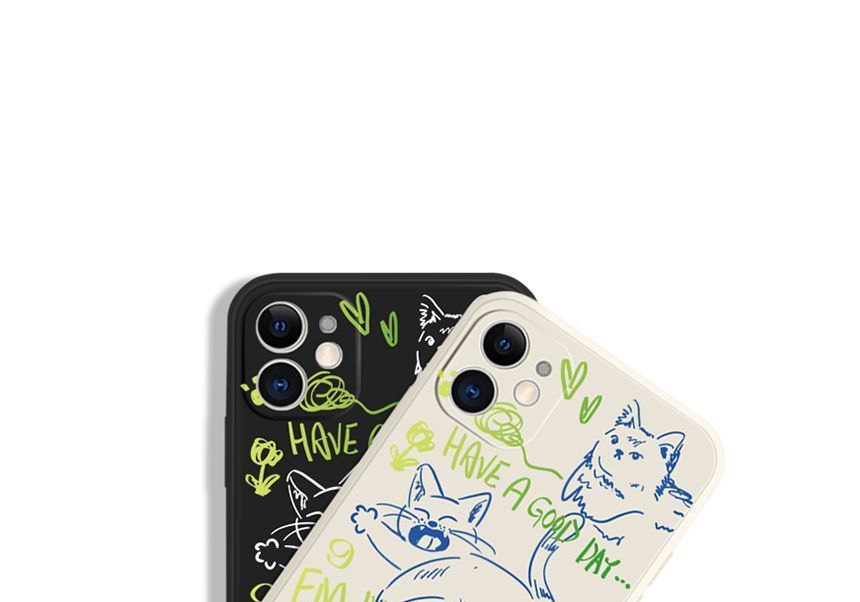 Cat Print Phone Case