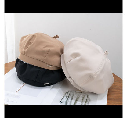 Metal Tag  Plain Beret