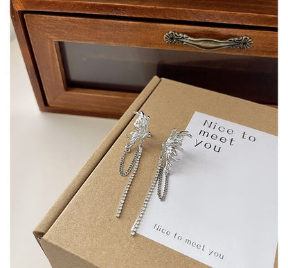 Butterfly Ear Chained Cuff