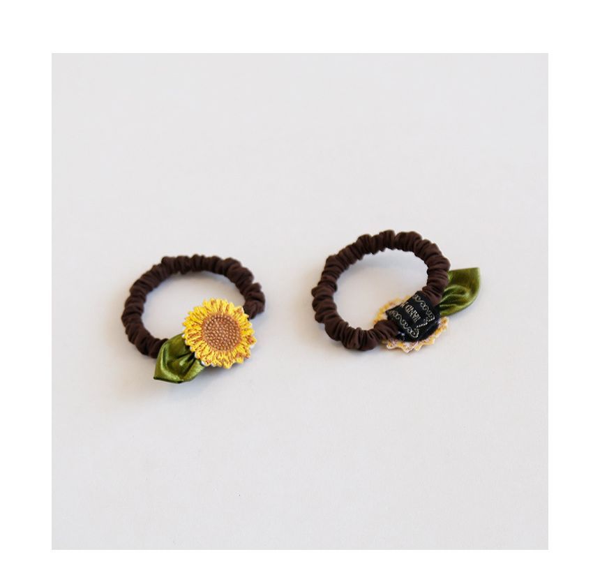 Sunflower Hair Tie