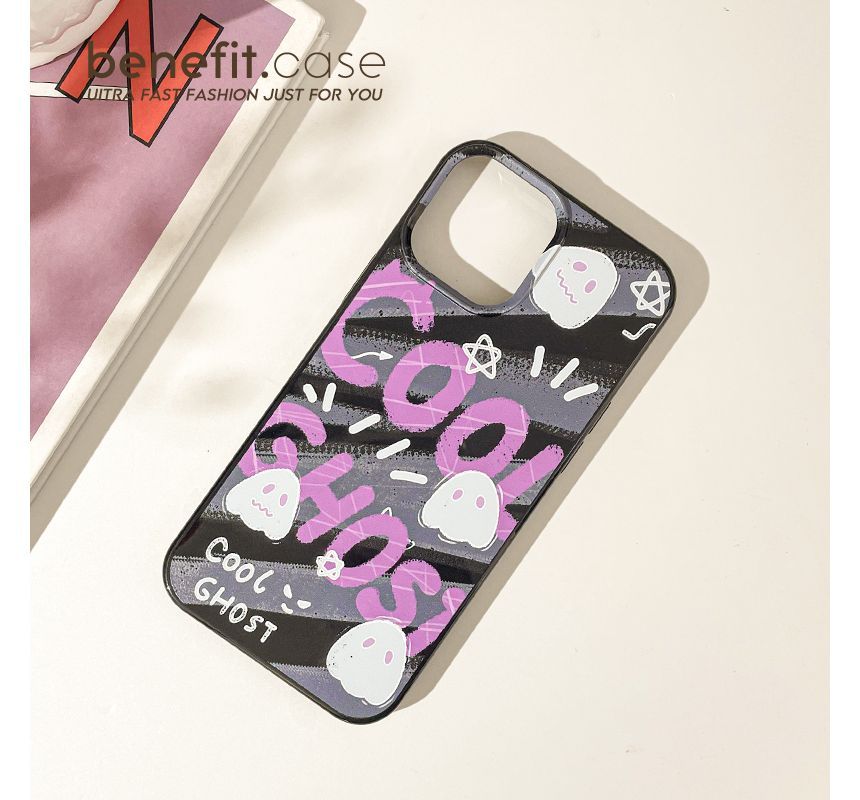 Ghost Lettering Phone Case
