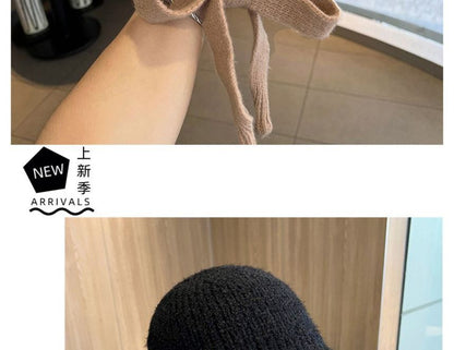 Bow Knit Beanie
