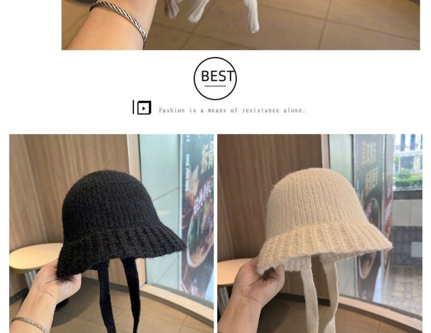 Bow Knit Beanie