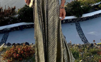 Strapless Cutout Knot Max Evening Dress