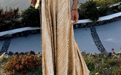 Strapless Cutout Knot Max Evening Dress