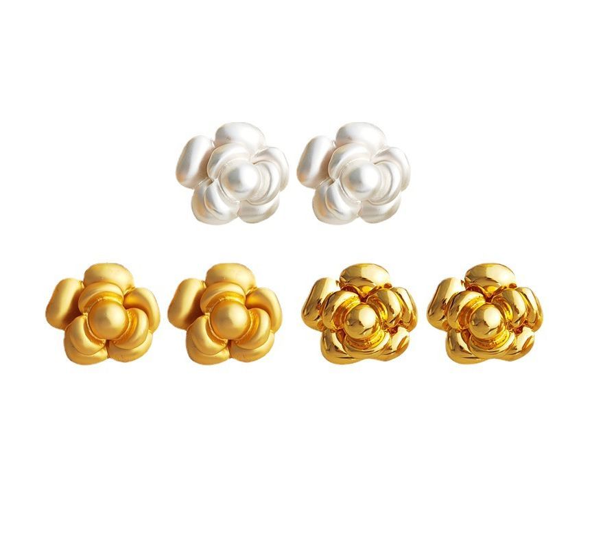 Flower Alloy Earring