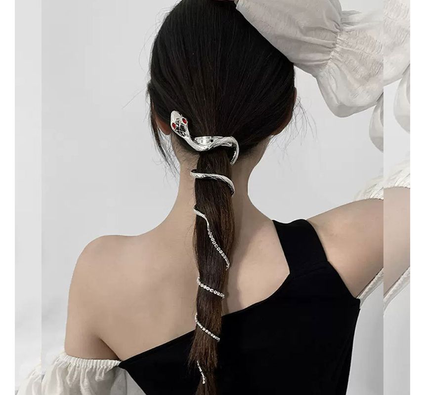 Snake Fringed Alloy Hair Stick / Hair Clip (various designs)