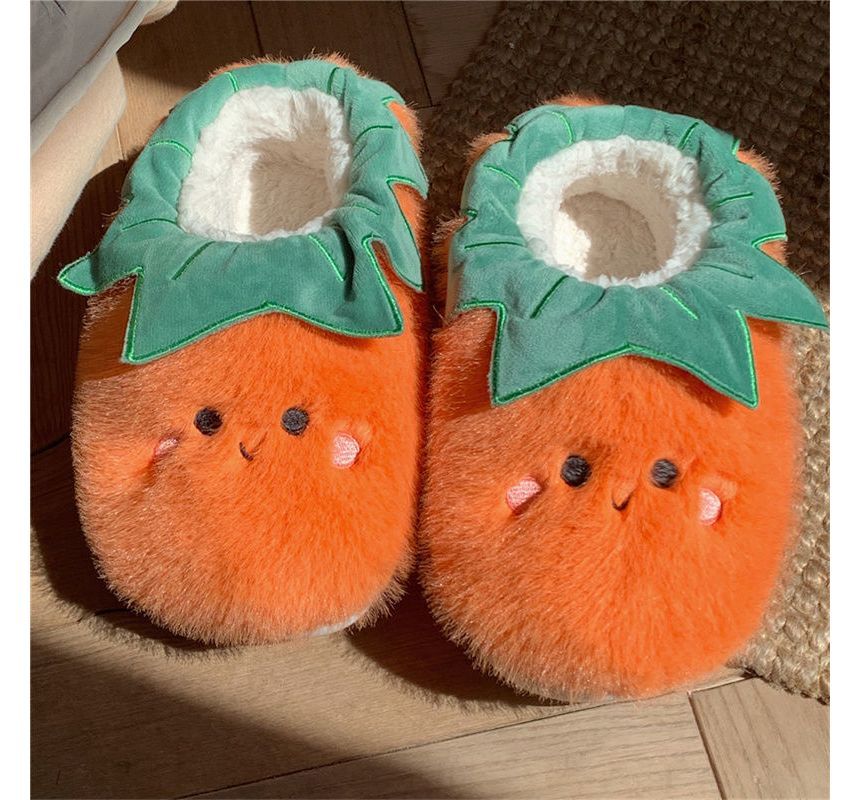 Frog Fluffy Slippers