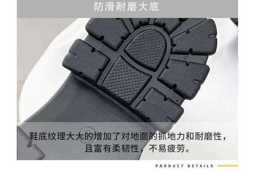 Platform Lace-Up Short Boots