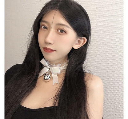 Bell Ribbon Choker