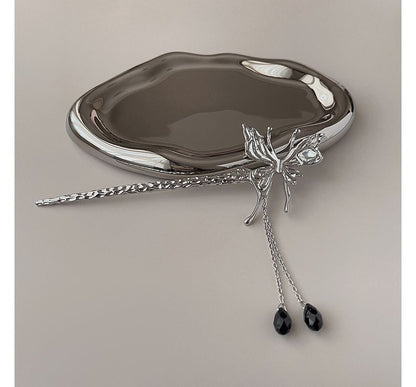 Stick Alloy Hair Butterfly