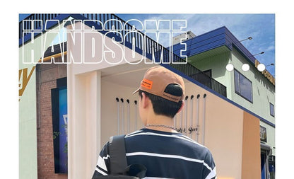 Plain Drawstring Nylon Backpack