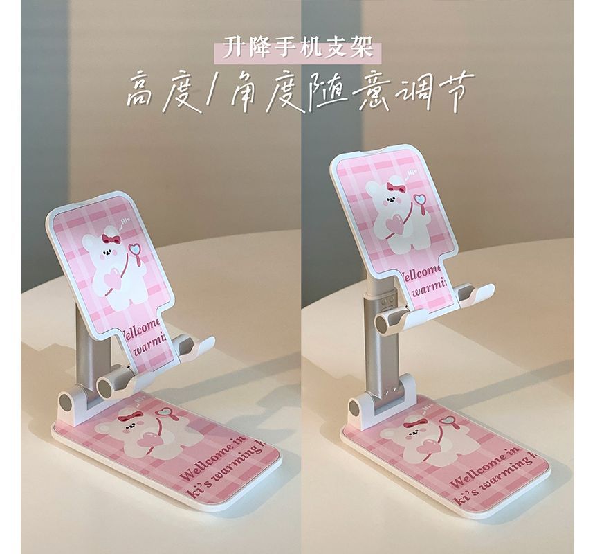 Print Foldable Desktop Phone Stand (various designs)