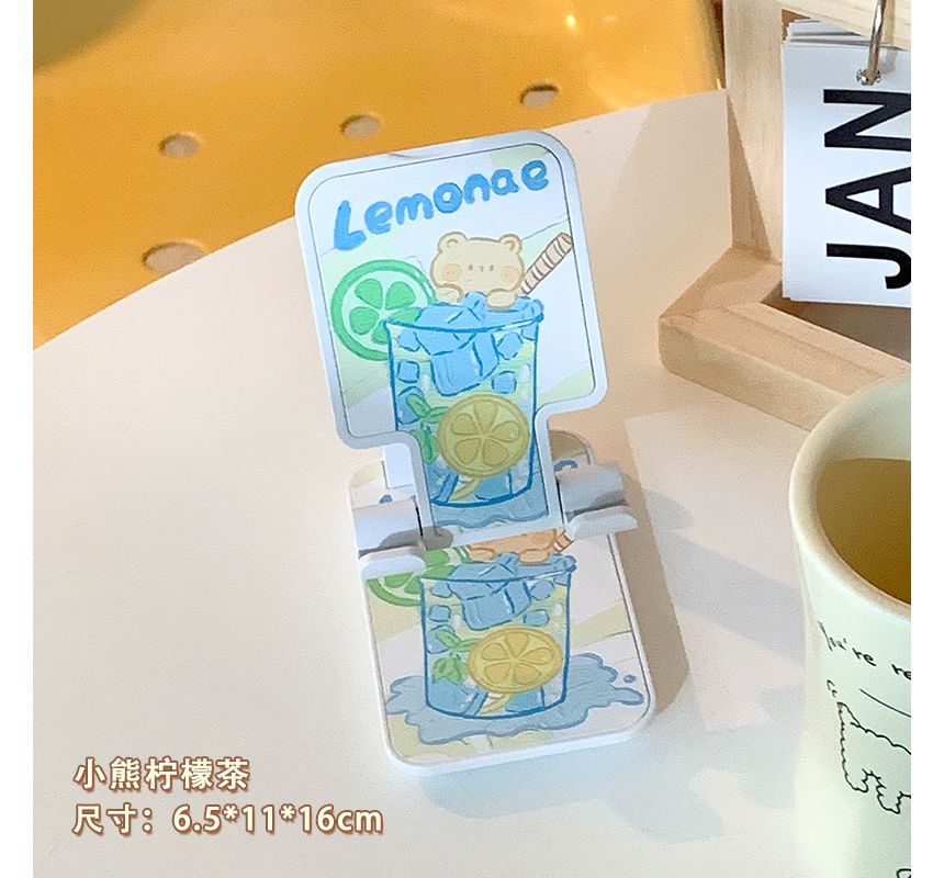 Print Foldable Desktop Phone Stand (various designs)