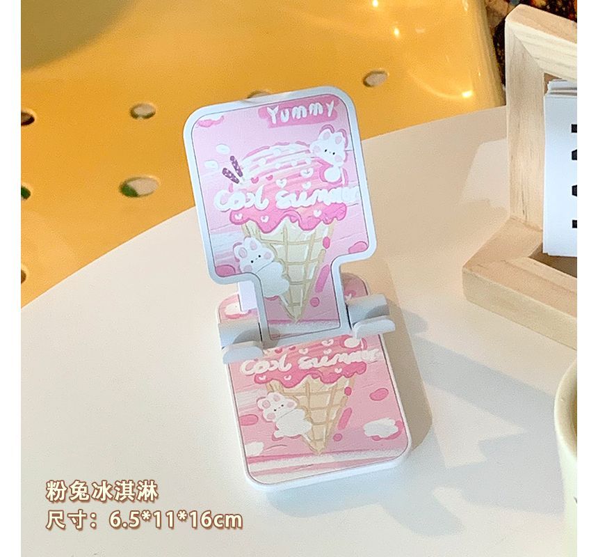 Print Foldable Desktop Phone Stand (various designs)