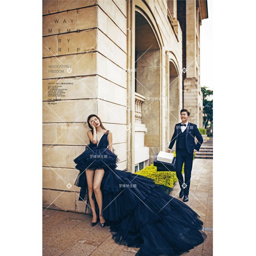 Sleeveless Plain Asymmetrical A-Line Evening Gown