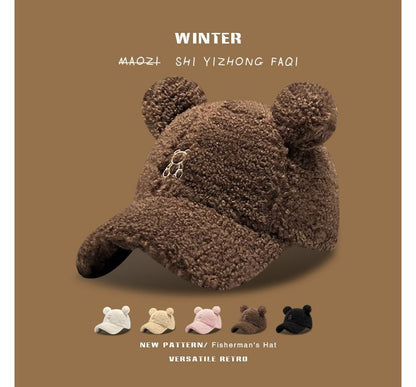 Bear Ear Fleece Cap