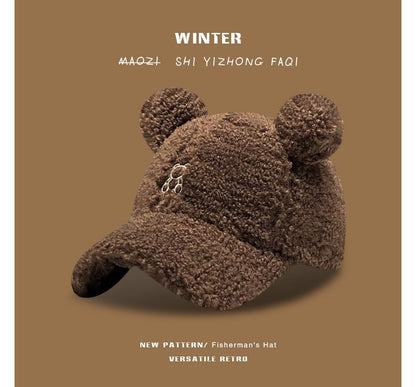 Bear Ear Fleece Cap