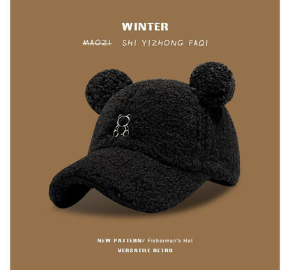 Bear Ear Fleece Cap