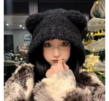 Ear Fleece Bucket Hat