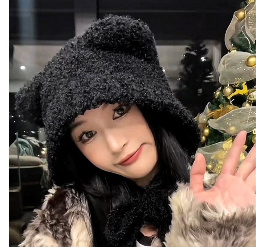 Ear Fleece Bucket Hat