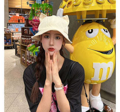 Cat Ear Bucket Hat