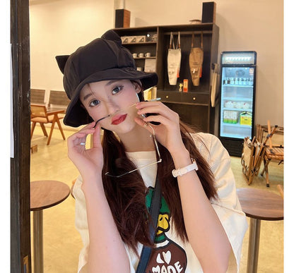 Cat Ear Bucket Hat